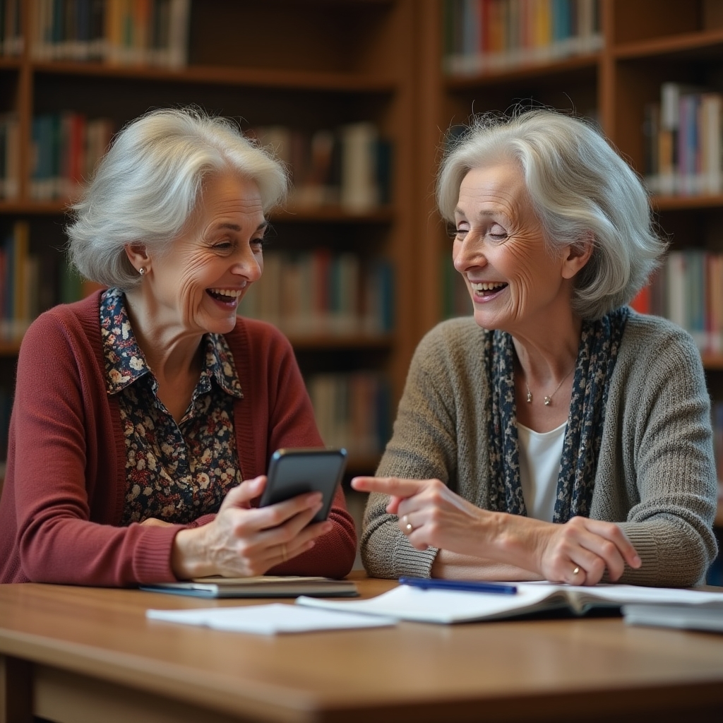 Пенсионеры обсуждают финансовые вопросы на занятии